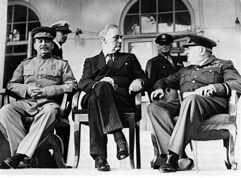 Who were the Big Three in WWII?