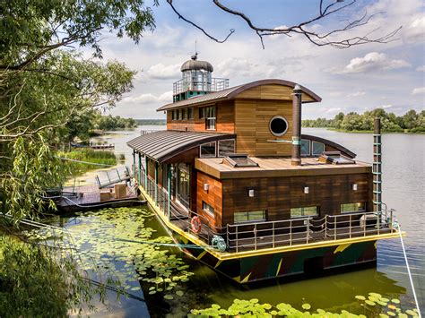 Barge A Boat House On Behance