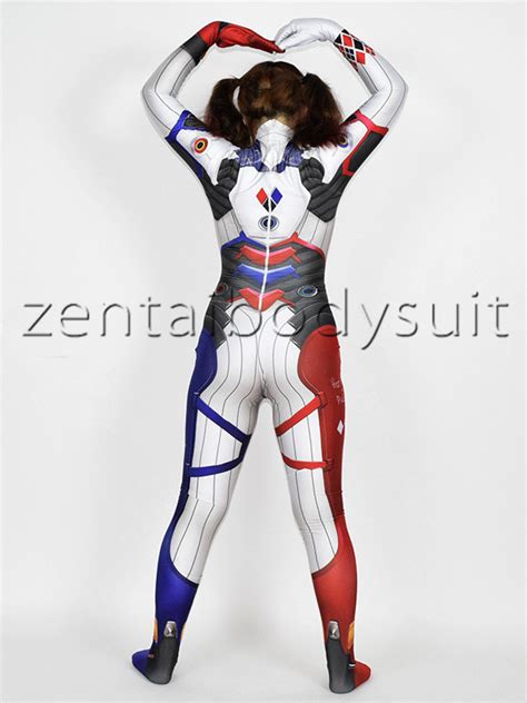 3d Print D Va Harley Quinn Kostuums Zentai Bodysuit Dva Halloween