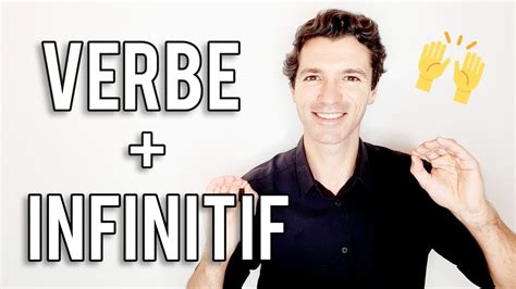 Les Verbes Suivis D Un Infinitif En Fran Ais Niveau B B Youtube