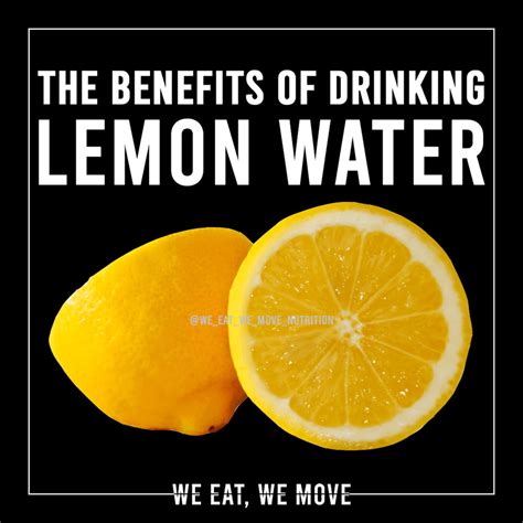 The Benefits Of Drinking Lemon Water 🍋