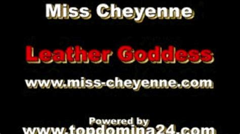 Lifestyle Diva Miss Cheyenne In Leather Goddess Ipod Bdsm Femdom