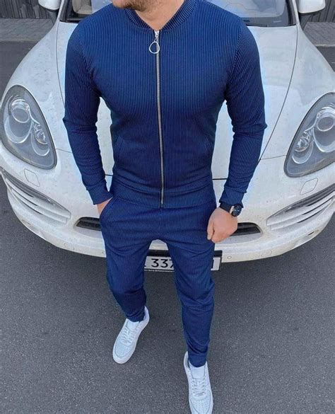 Tracksuit Gentlemen Gentlemen Tartan Man Smart Tracksuit Mens Designer