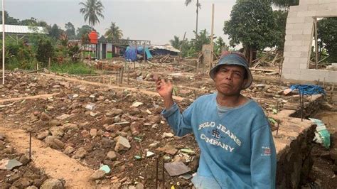 Nahasnya Korban Gempa Cianjur Pembangunan Rumah Rusak Mangkrak Akibat