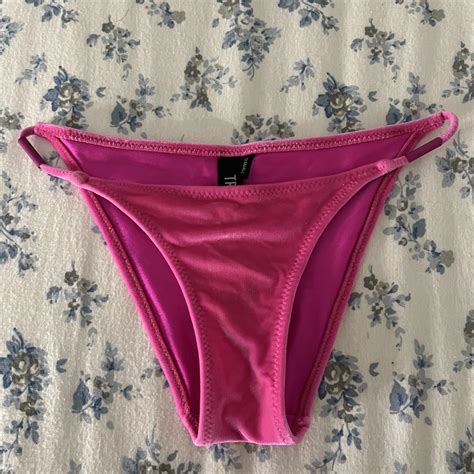 Pink Triangl Bikini Bottoms Never Worn They Did Depop