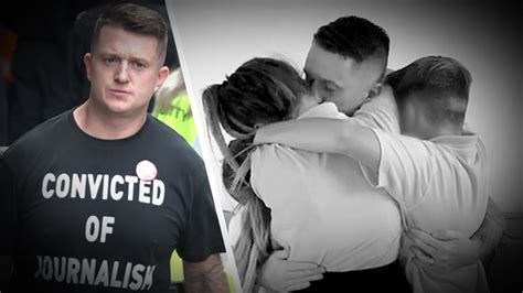 Rebel News Tommy Robinson Surprises His Kids At Home After Release