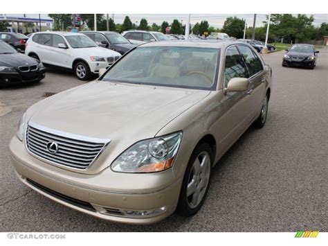 Mystic Gold Metallic Lexus Ls Sedan Photo