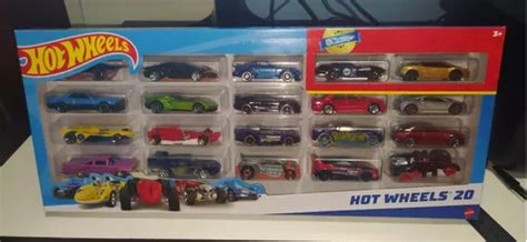 Kit 20 Carrinhos Hot Wheels Mattel H7045 7863 Parcelamento Sem Juros