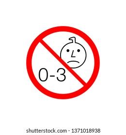 suitable children  age  stock vector royalty