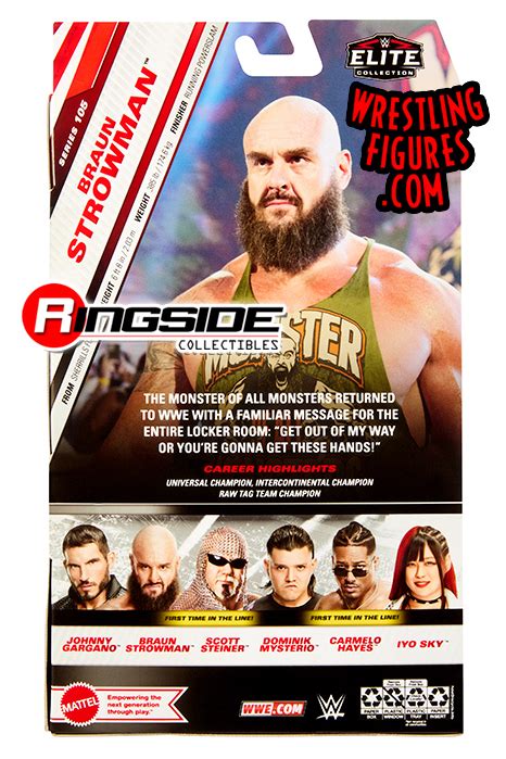 Wwe Elite 105 Braun Strowman Informacionpublica Svet Gob Gt