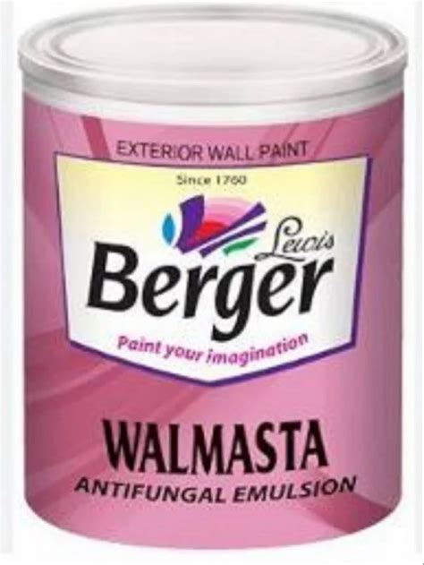 Berger Walmasta Antifungal Emulsion Paint At Best Price In New Delhi