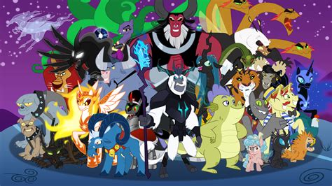 The villains of My Little Pony by MasterBlaster02 on DeviantArt