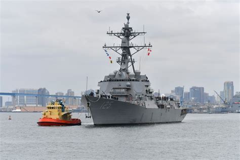 DVIDS - News - USS Jack H. Lucas (DDG 125) Arrives at Homeport in San Diego