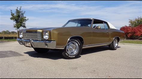 1970 Chevrolet Chevy Monte Carlo Ss 454 Ss454 In Gold And Ride On My Car