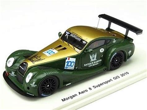 Morgan Aero 8 Supersport GT3 2010 Verde Dourado 1 43