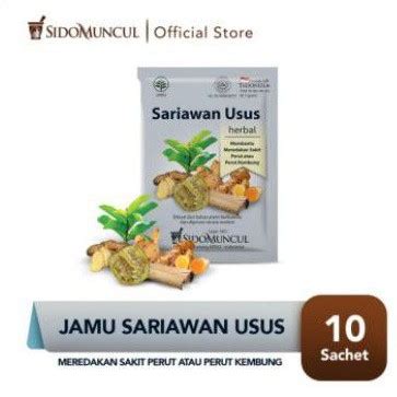 Jual Jamu Sariawan Usus Sidomuncul Isi 10 Bungkus Shopee Indonesia