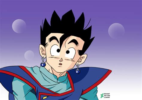 Gohan With The Potara Earrings By Lsaart On Deviantart