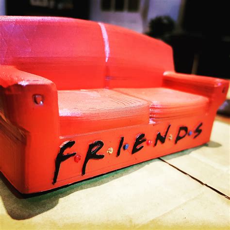 Stl File Friends Couch 🛋️・3d Printer Design To Download・cults