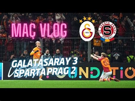 GALATASARAY 3 2 SPARTA PRAG STADYUM VLOG ICARDİ GERİ DÖNDÜ YouTube