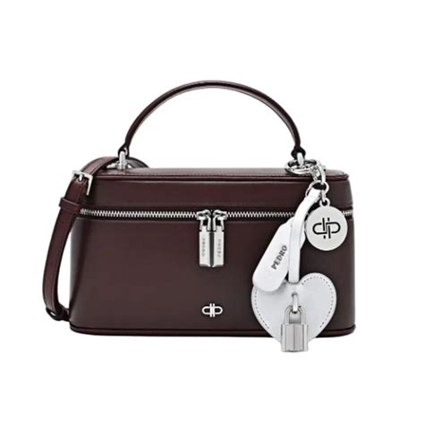 tui deo cheo nu pedro ari leather shoulder bag pw  wine