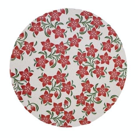 11 75inch Printed Paper Plate At Rs 0 70 Piece Buffet Paper Plate In