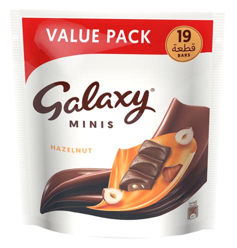 Galaxy Hazelnut Chocolate Minis 237 5g 19pc Mars