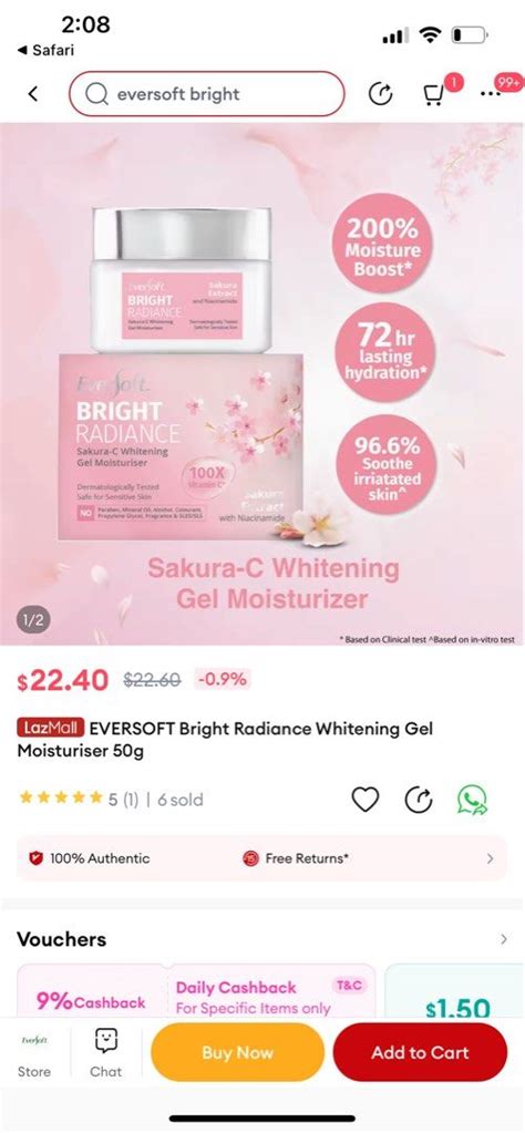 Eversoft Bright Radiance Skincare Range Beauty And Personal Care Face