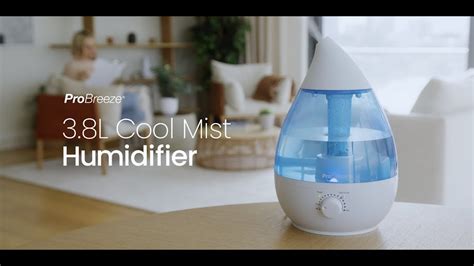 Pro Breeze Litre Ultrasonic Cool Mist Humidifier With Aroma