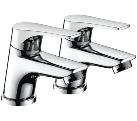 Bristan Vantage Pair Of Chrome Basin Pillar Taps Vt2 12 C