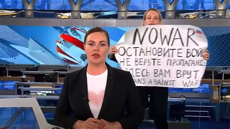 Desaparece Periodista Rusa Que Protest Contra La Guerra En El Noticiero