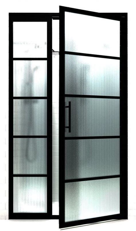 16 Black Framed Shower Doors Info Showerbathroom