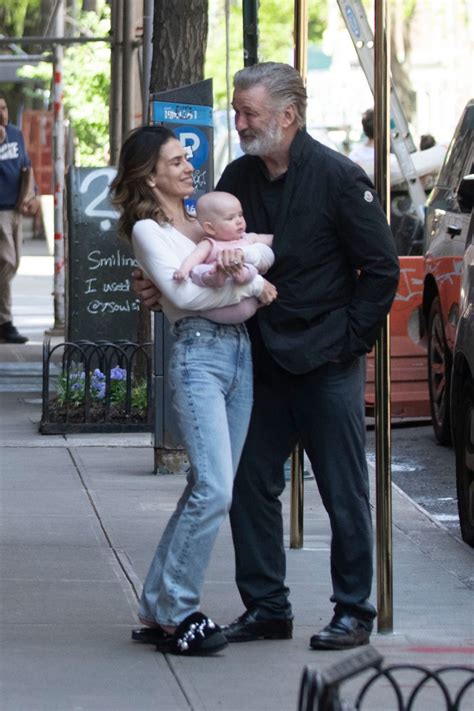 Alec Baldwin Kisses Wife Hilaria Hours Before Rust Charges Dropped