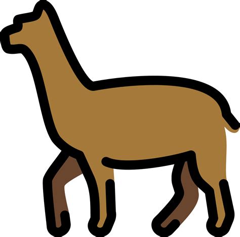 Llama Emoji Download For Free Iconduck