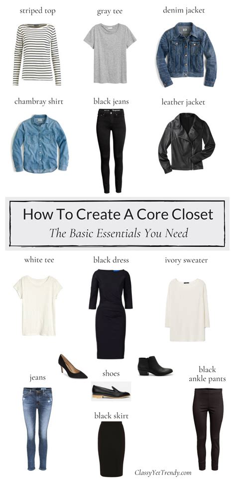 How To Create A Core Closet Classy Yet Trendy Classy Yet Trendy Capsule Wardrobe Chambray