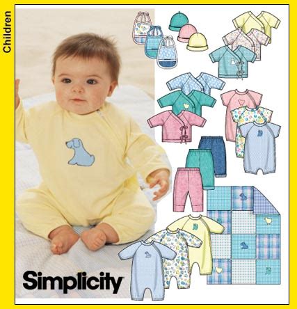 Simplicity Baby Layette