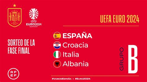 Sorteo Eurocopa Alemania 2024 grupos partidos y rivales de España