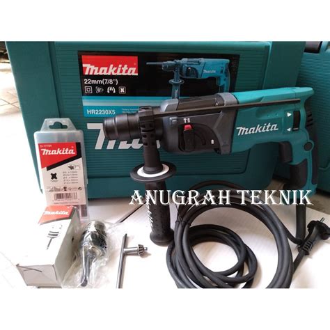 Jual Mesin Bor Beton Rotary Hammer Makita HR2230 X5 Shopee Indonesia