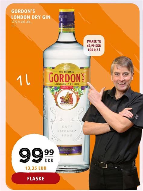 Gordon S London Dry Gin Tilbud Hos Scandinavian Park