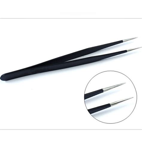 Jual Pinset Tweezer Anti Statis Lurus Bengkok Tweezers TS 15 ESD 11 ESD