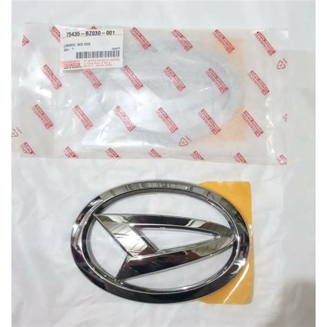 Jual Embelm Grille Radiator Lambang Logo D Terios 2007 2013 Shopee