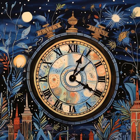 Whimsical Clock Art Free Stock Photo - Public Domain Pictures