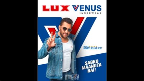 Lux Industries Launches Campaign For Its Venus Brand With Salman Khan