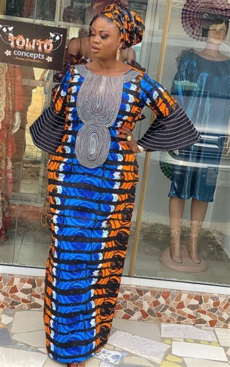 Latest Ankara Styles 2021 Stylish Ankara Kaftan Ladeey