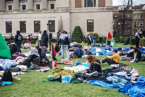 Columbia University: Clash of Protesters and Authorities Over Gaza War Continues Amidst Arrests ...