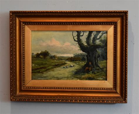 Antiques Atlas Pair Of Small Edwardian Landscape Oil Paintings