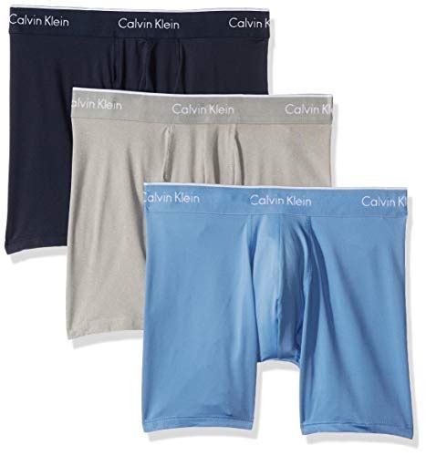 Calvin Klein Men S Microfiber Stretch Multipack Boxer Briefs Mood