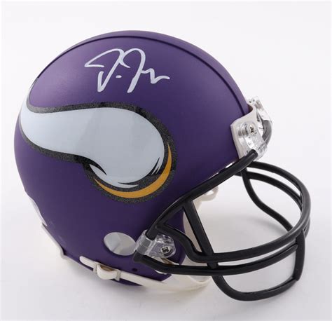 Justin Jefferson Signed Vikings Mini Helmet (JSA COA) | Pristine Auction