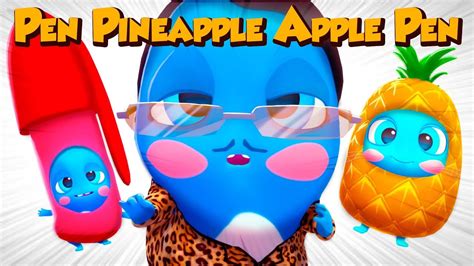 Pikotaro Ppap Pen Pineapple Apple Pen ⭐️ Funny Parody By The Moonies ⭐️ Viral Meme Video