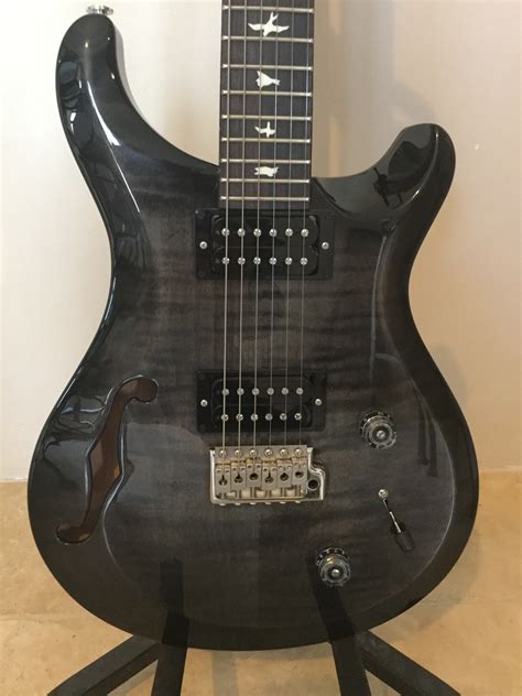 Prs S2 Custom 22 Semi Hollow Grey Black 2018 Provence Alpes Côte D