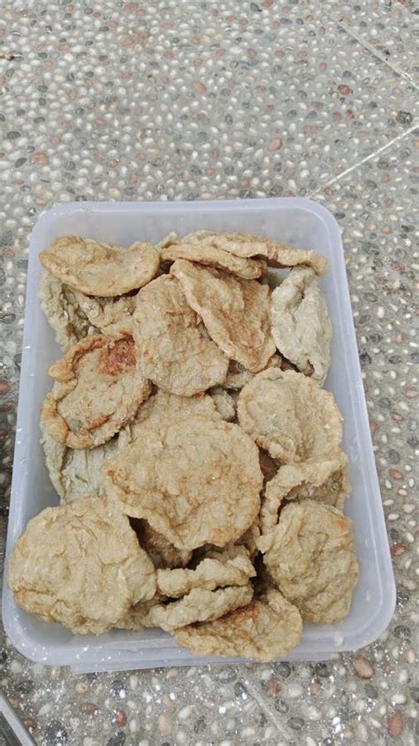 Pempek Kulit Is A Savoury Fishcake Delicacy From Palembang Indonesia